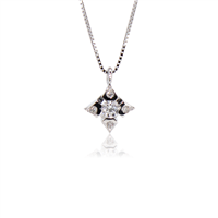 Collier PG Gioielli Femme in Or blanc Diamante 0.10 Ct PL+P010 PG GIOIELLI - PL+P010 PG GIOIELLI